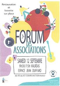 Affiche Forum des Associations Valreas